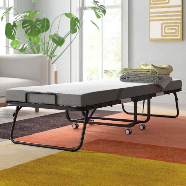 The Twillery Co. Kirkland Twin 16.75'' Folding Bed with Mattress